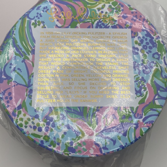 Lilly Pulitzer GWP Relax in Print Feline Good Accessories Box NWT - Picture 8 of 8